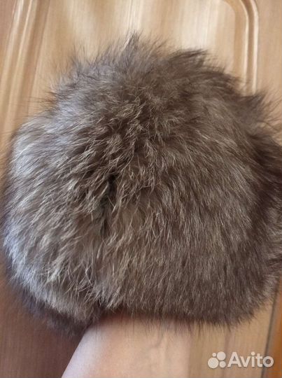 Шапка песец