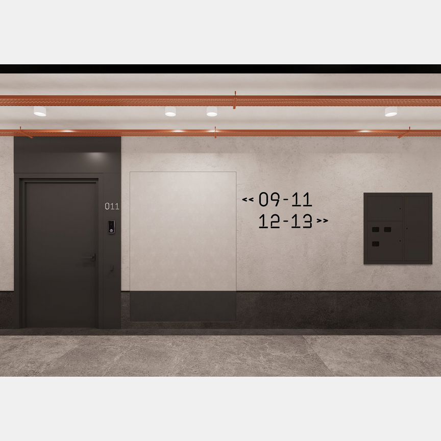 2-к. квартира, 77,6 м², 3/9 эт.