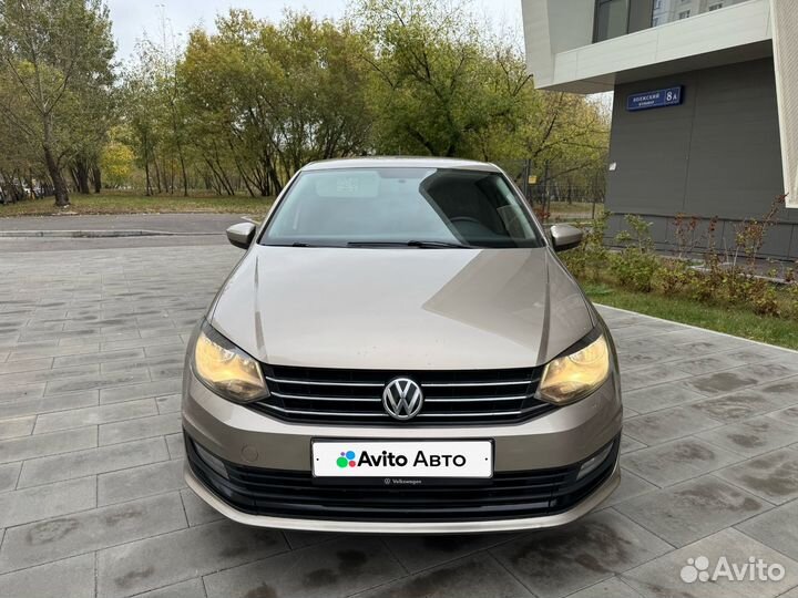 Volkswagen Polo 1.6 AT, 2016, 116 000 км