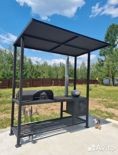 Мангал С крышей