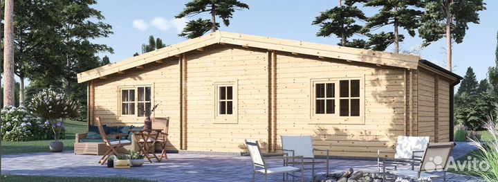 Дом из бруса филипп 44 10,5x6