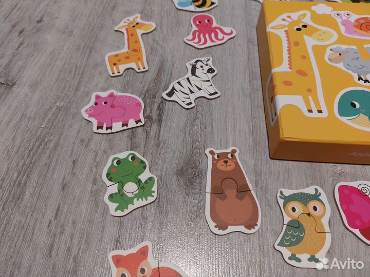 Пазлы для детей 3+ новые