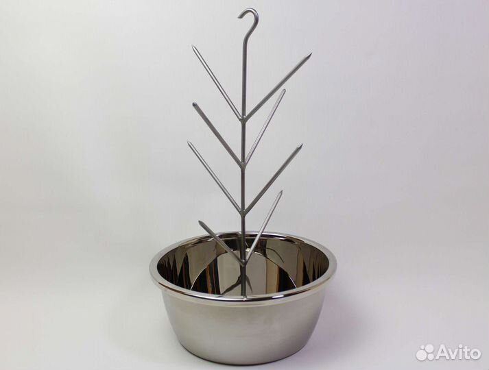 Елочка для тандыра Премиум из нержавейки 28 см