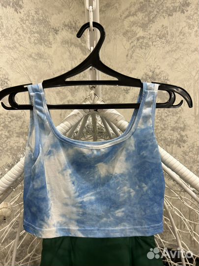 Топик shein новый в стиле « тай дай» легкий y2k