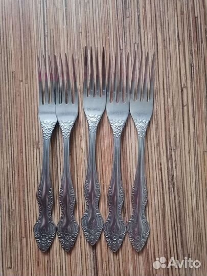 Столовые приборы, вилки, ложки, нержавейка СССР