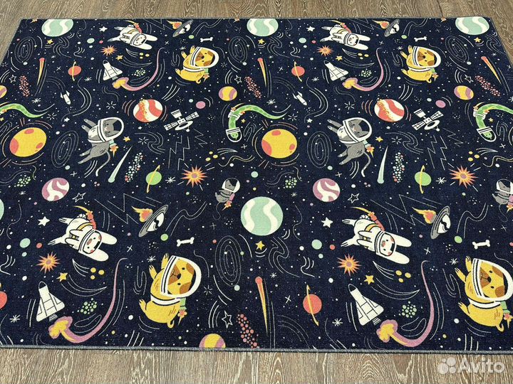 Палас детский 1.5х2.3 Космос