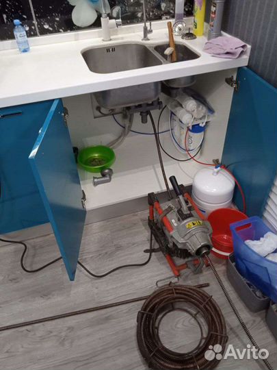 Прочистка канализации. Устранение засоров