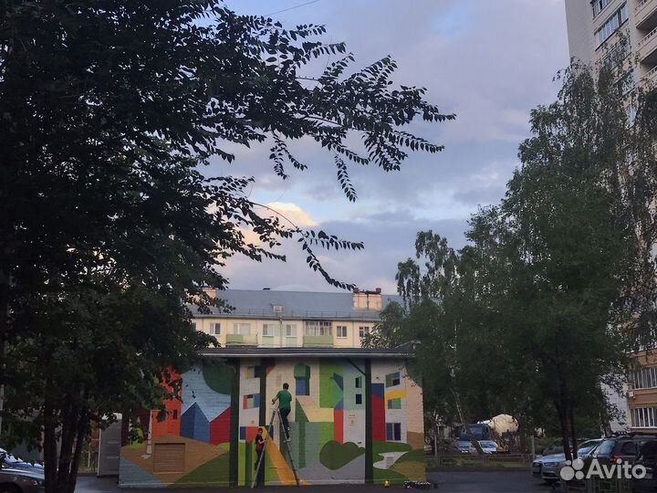 Граффити оформление, роспись в стиле граффити