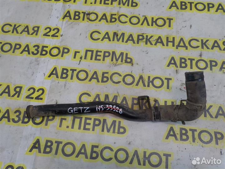 Трубка охлажд. жидкости металлическая Hyundai Get