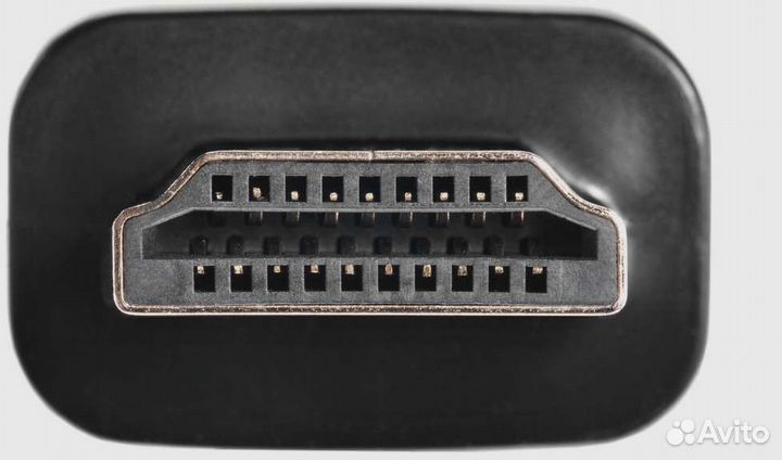 Кабель hdmi - DVI-D 2 метра 2 ферритовых фильтра