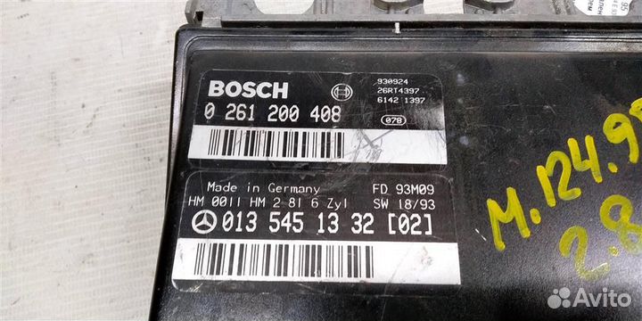 Эбу двс mersedesbenz W124 E 1236-с-оем