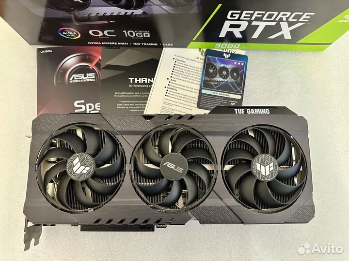 RTX 3080 Asus TUF 10gb