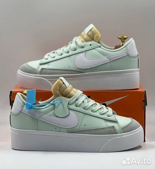 Кроссовки женские Nike Blazer Low Platform Barely