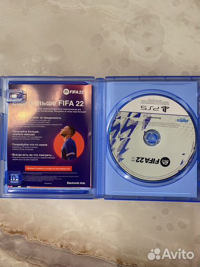 Fifa 22 ps5 диск