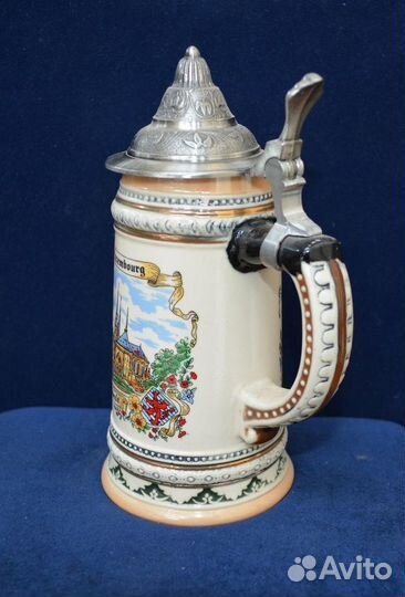 Пивная кружка- люксембург. высота 21 см