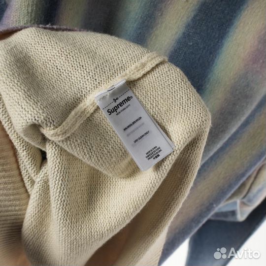 Свитер Supreme blurred logo