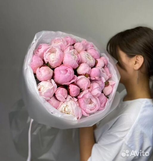 Букет пионов