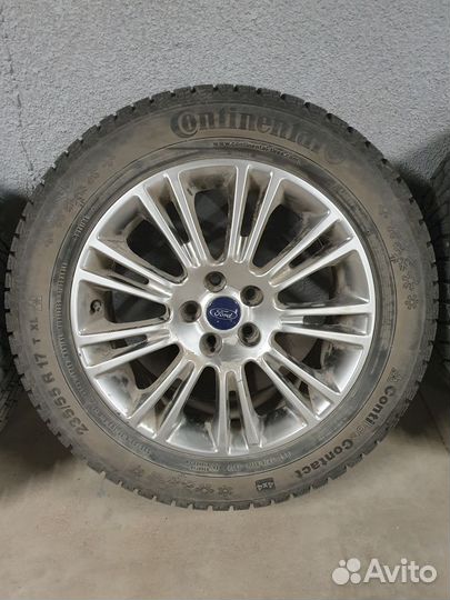 Колеса зимние 235/55 R17 шины (Conti) + диски Ford
