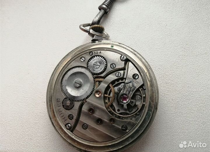 Часы офицерские механические карманные редкие