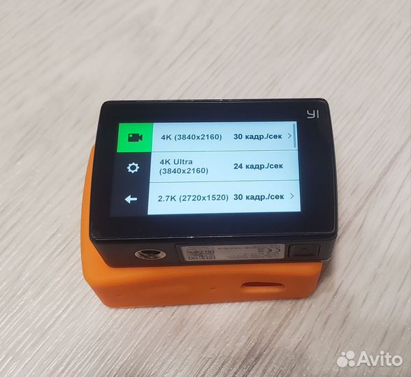 Экшн камера xiaomi yi 4k