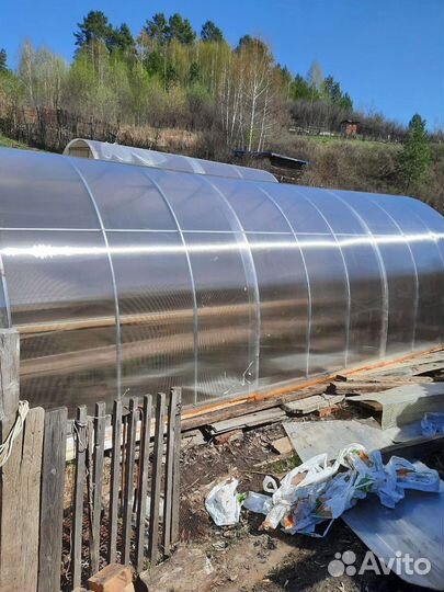 Теплица из поликарбоната усиленная