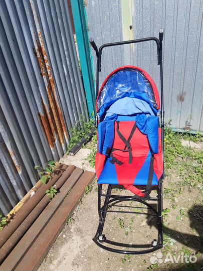 Санки-коляска детские