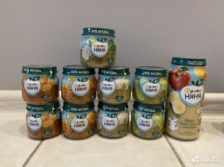 Пюре фрутоняня