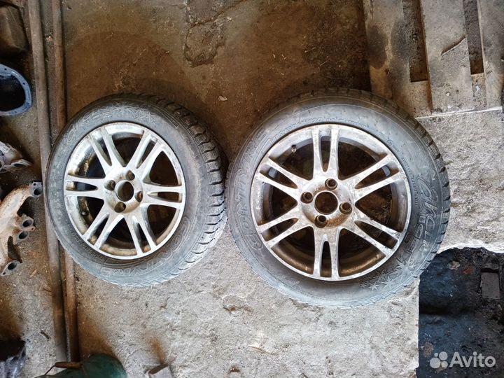 Литые диски r14 2шт