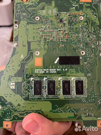 Материнская плата asus k501ux