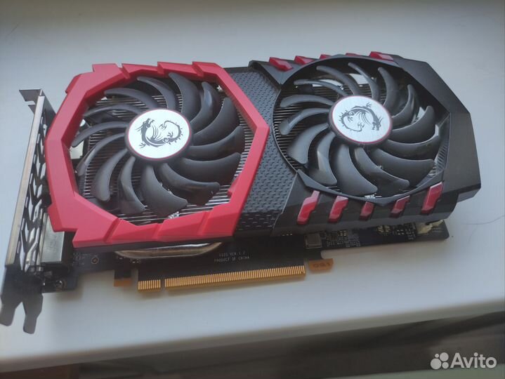 Видеокарта geforce gtx 1050 ti gaming X 4G