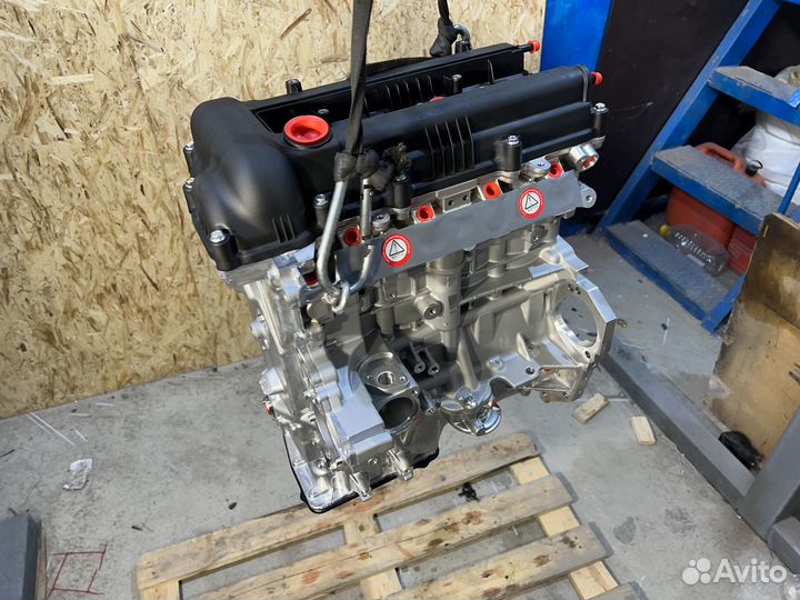 Двигатель G4FC Hyundai Solaris 1.6л. 123л.с