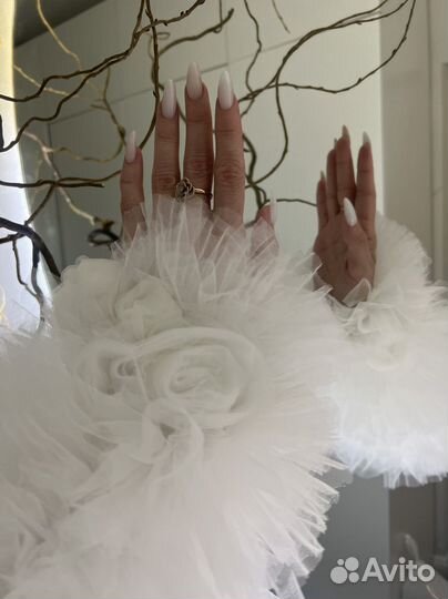 Шубка из фатина болеро из фатина продажа