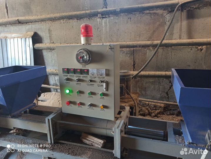 Пресс-станок для производства прессованного бруса