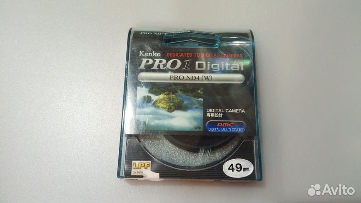 Нейтральный фильтр kenko 49мм PR0 1D PRO ND4