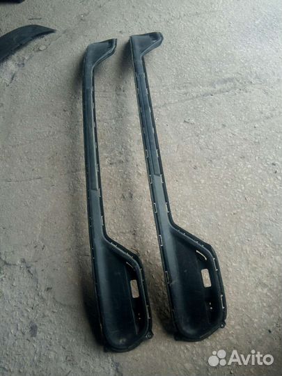 Накладка на бампер Kia Ceed 2 поколение 2012-2015