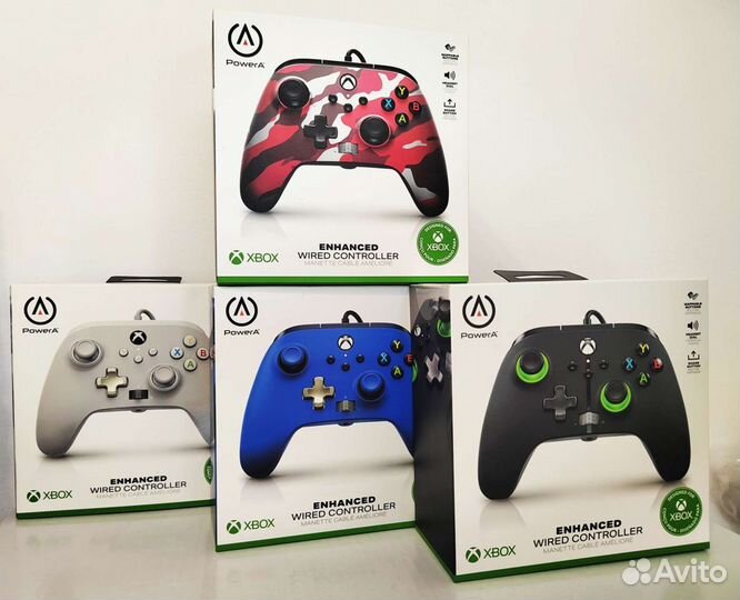 Проводной Геймпад Xbox One/Series Новые Разн.цвета