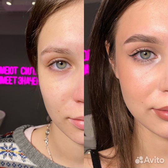 Оформление бровей, ламинирование, брови