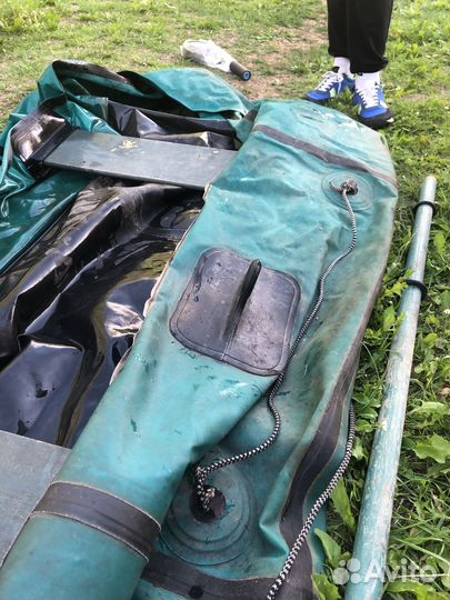 Лодка надувная двухместная