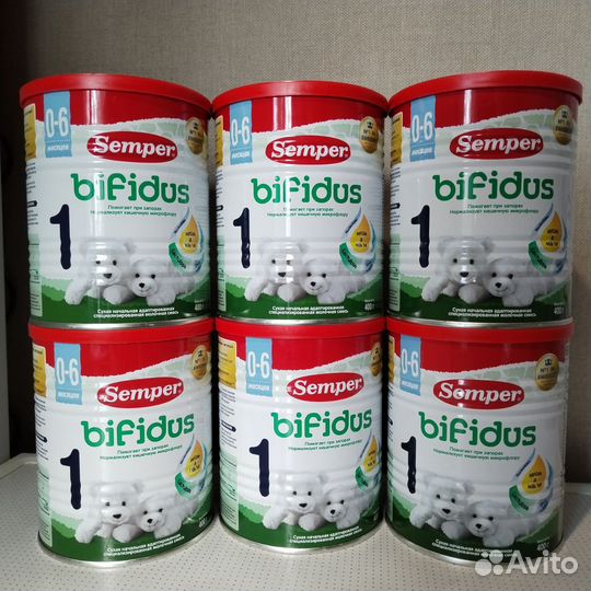 Детская смесь Semper bifidus 1 400гр