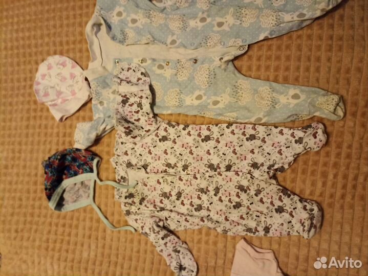 Детские вещи пакетом от 0 до года