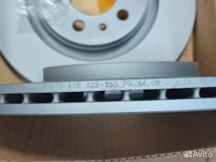 Тормозные диски ATE 24.0122-0151.1 (2 шт)