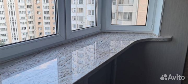 Подоконник из акрила