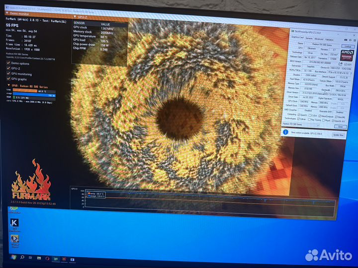 Sapphire RX 580 Nitro+ 8гб