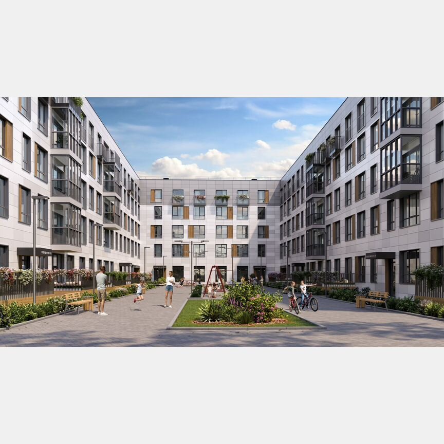 Квартира-студия, 24,7 м², 4/5 эт.