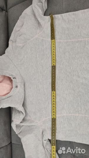 Худи толстовка светло -серая, состояние отличное