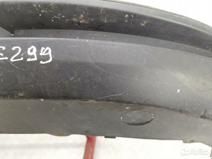 Юбка переднего бампера Citroen C5 рест. 2006