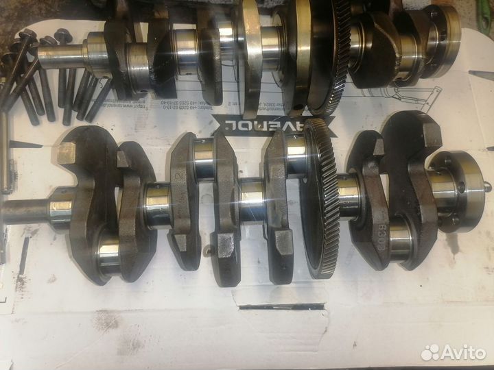 Коленвал mazda CX7 2.3 атмосферник