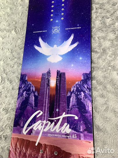 Сноуборд 145 гибрид Capita Space Metal Fantasy
