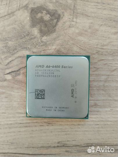 Процессор Amd A6 6400 FM2