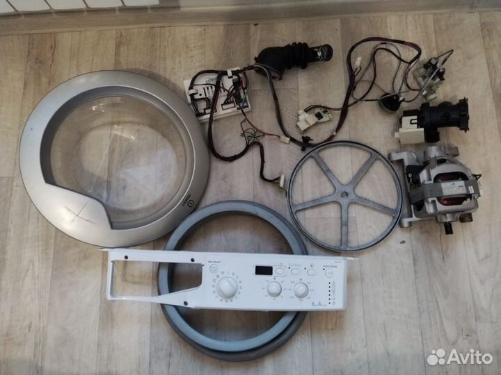 Запчасти стиральной машины indesit IWD6105